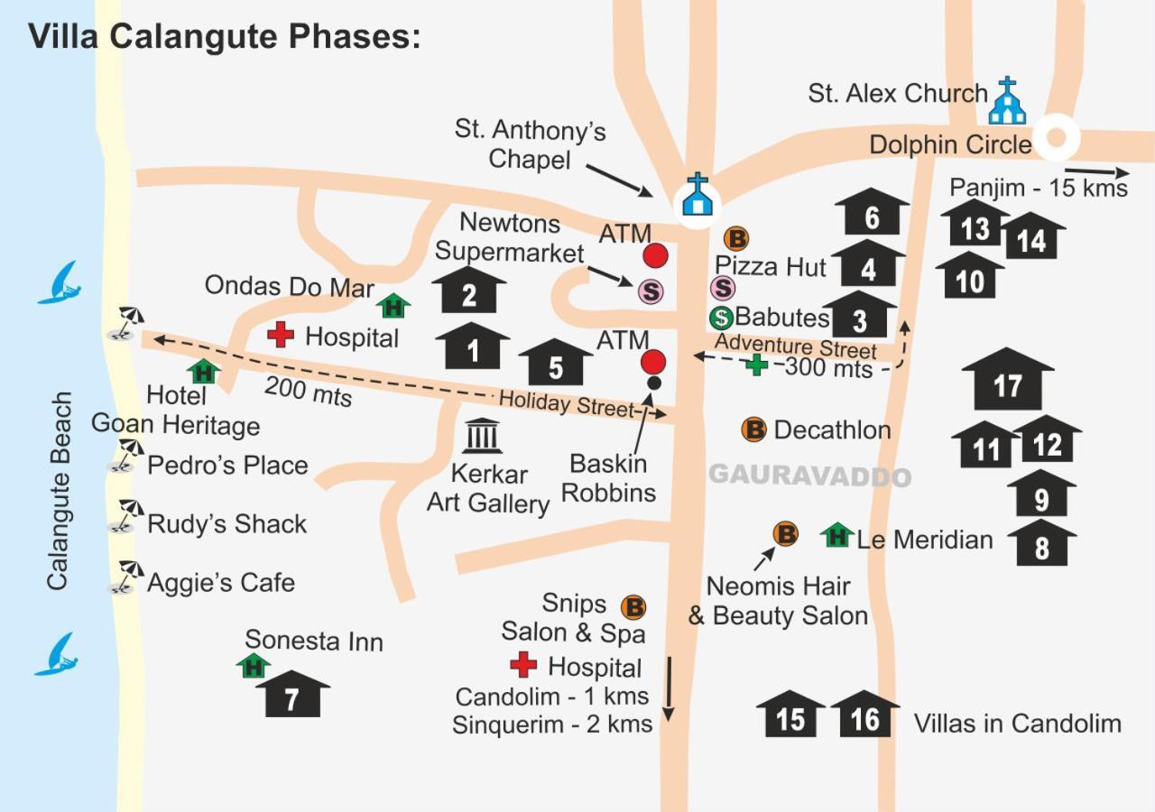 Villa Calangute Phase 5 Экстерьер фото